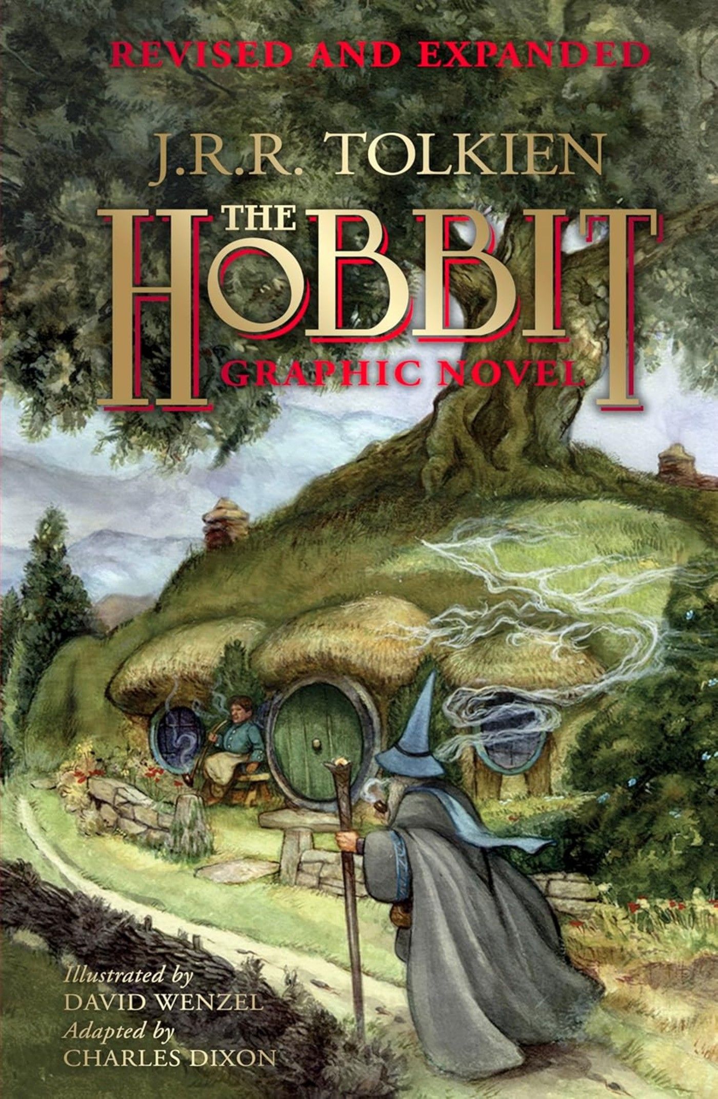copertina della nuova edizione di The Hobbit Graphic Novel