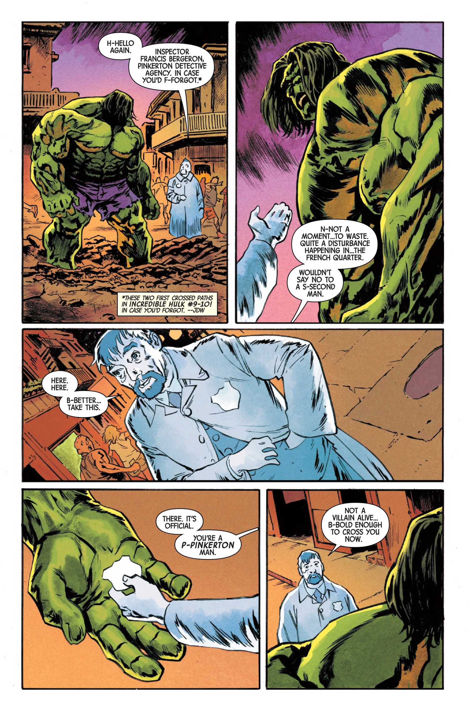 The Incredible Hulk #28: Hulk joins the Pinkertons