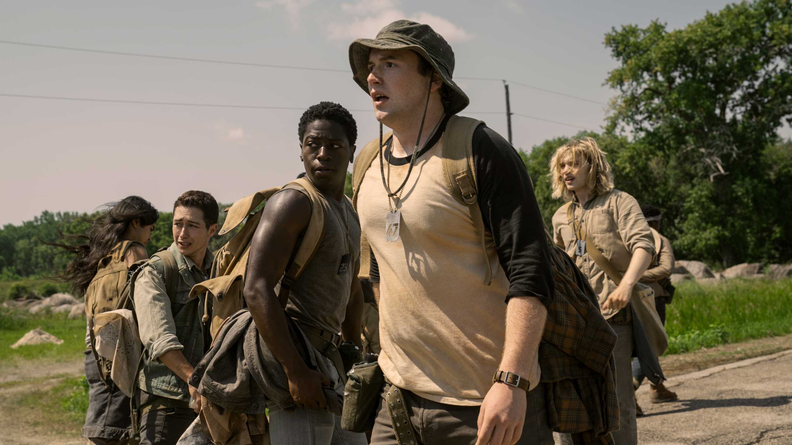 The Long Walk Movie Official Still - Cooper Hoffman 16x9