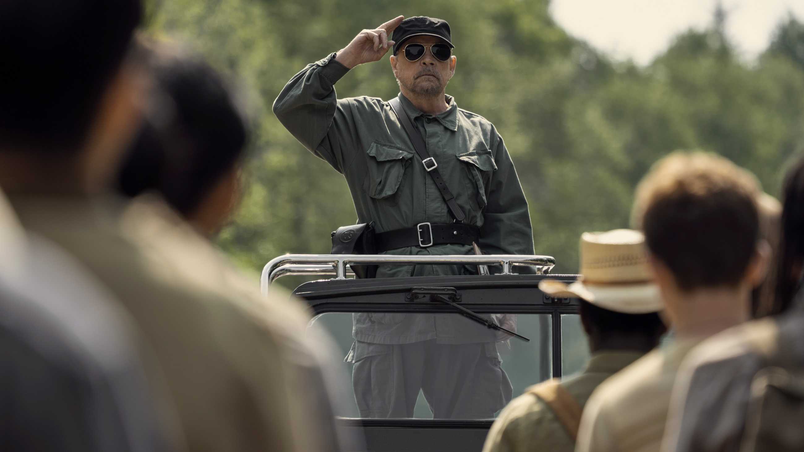 The Long Walk Movie Official Still - Mark Hamill Major 16x9