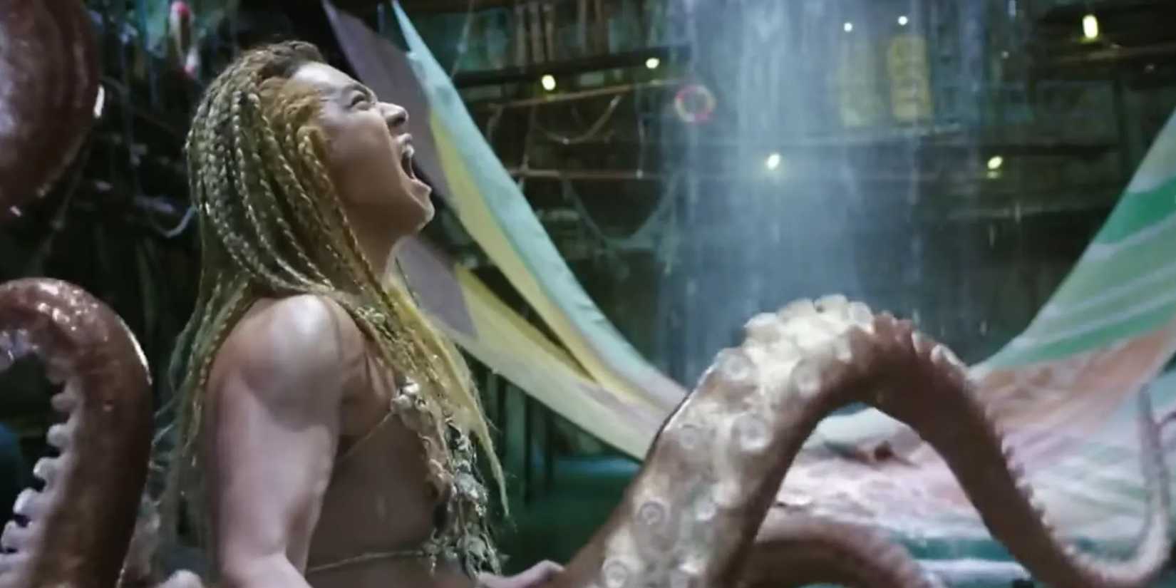 The Mermaid movie image of octopus screaming