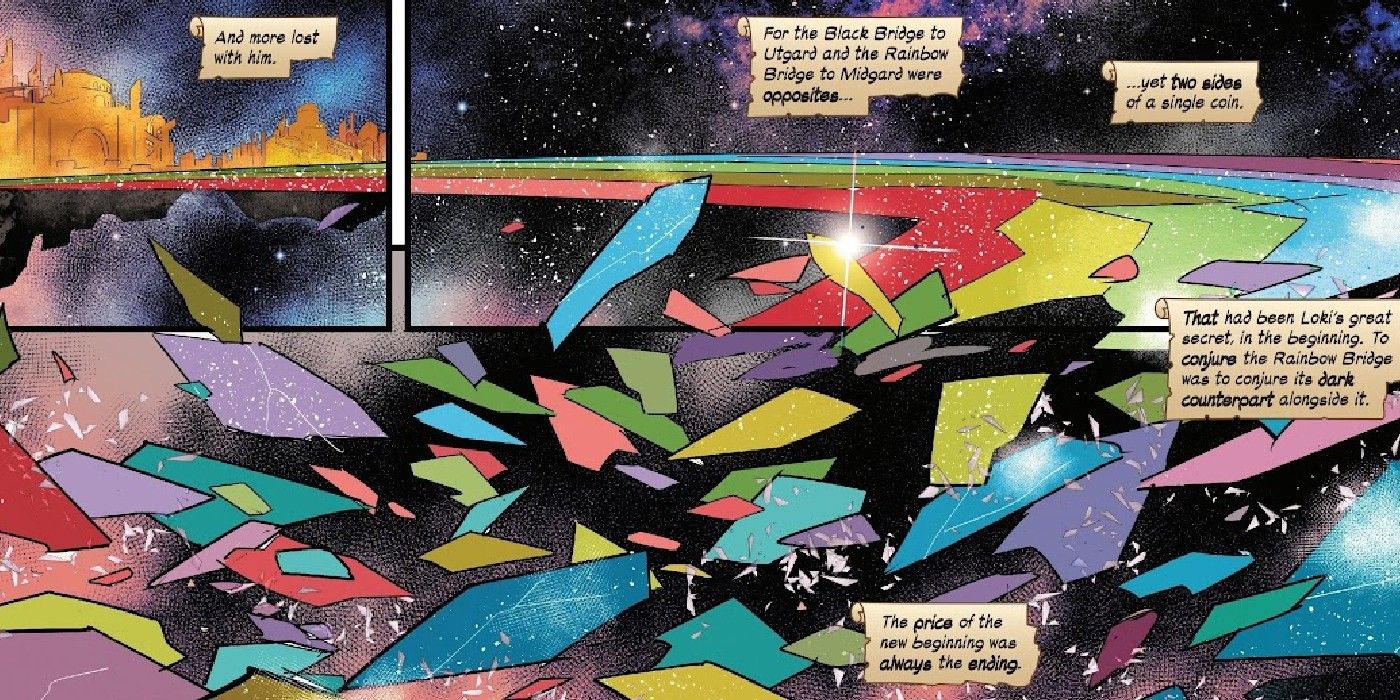 the rainbow bridge shatters
