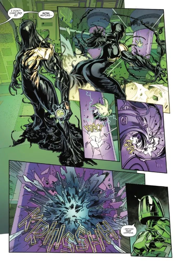 Il simbionte recupera la forma in All-New Venom #9