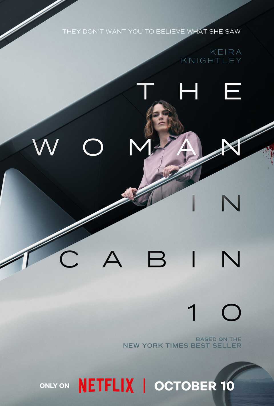 The Lady In Cabin 10: Netflix Thriller Starring Keira Knightley