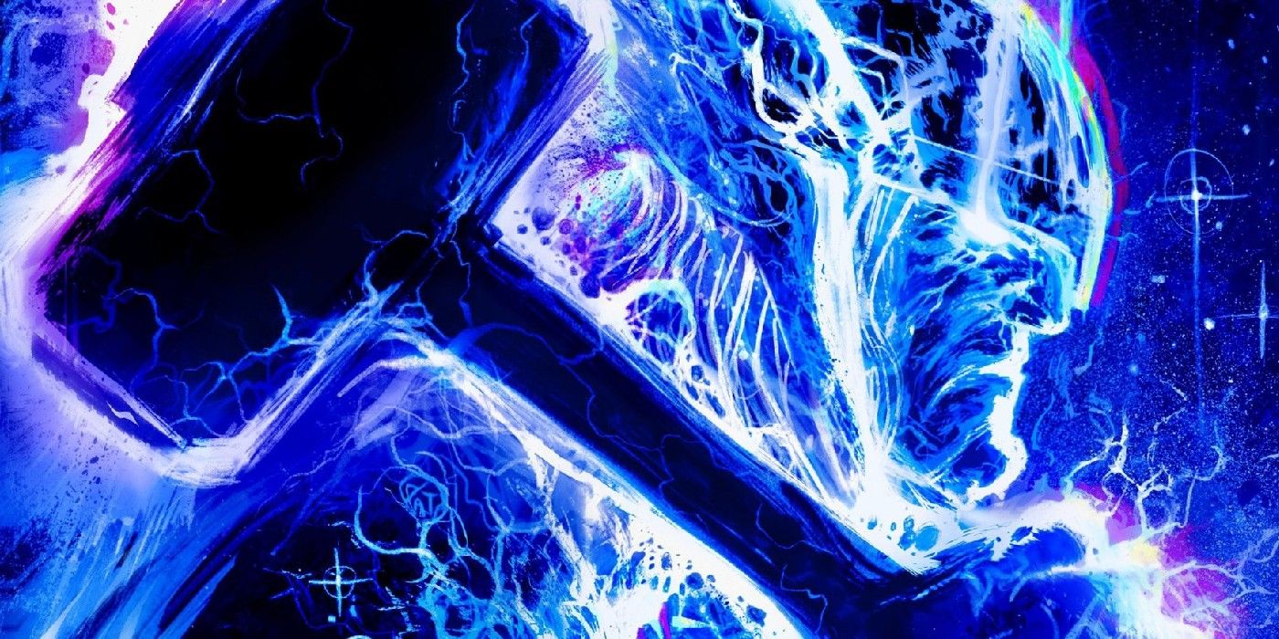 thor made out of lightning