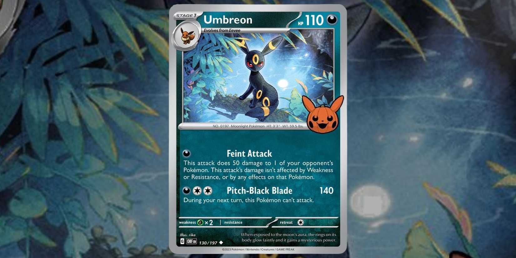Umbreon Pokemon TCG Trick or Trade 2024