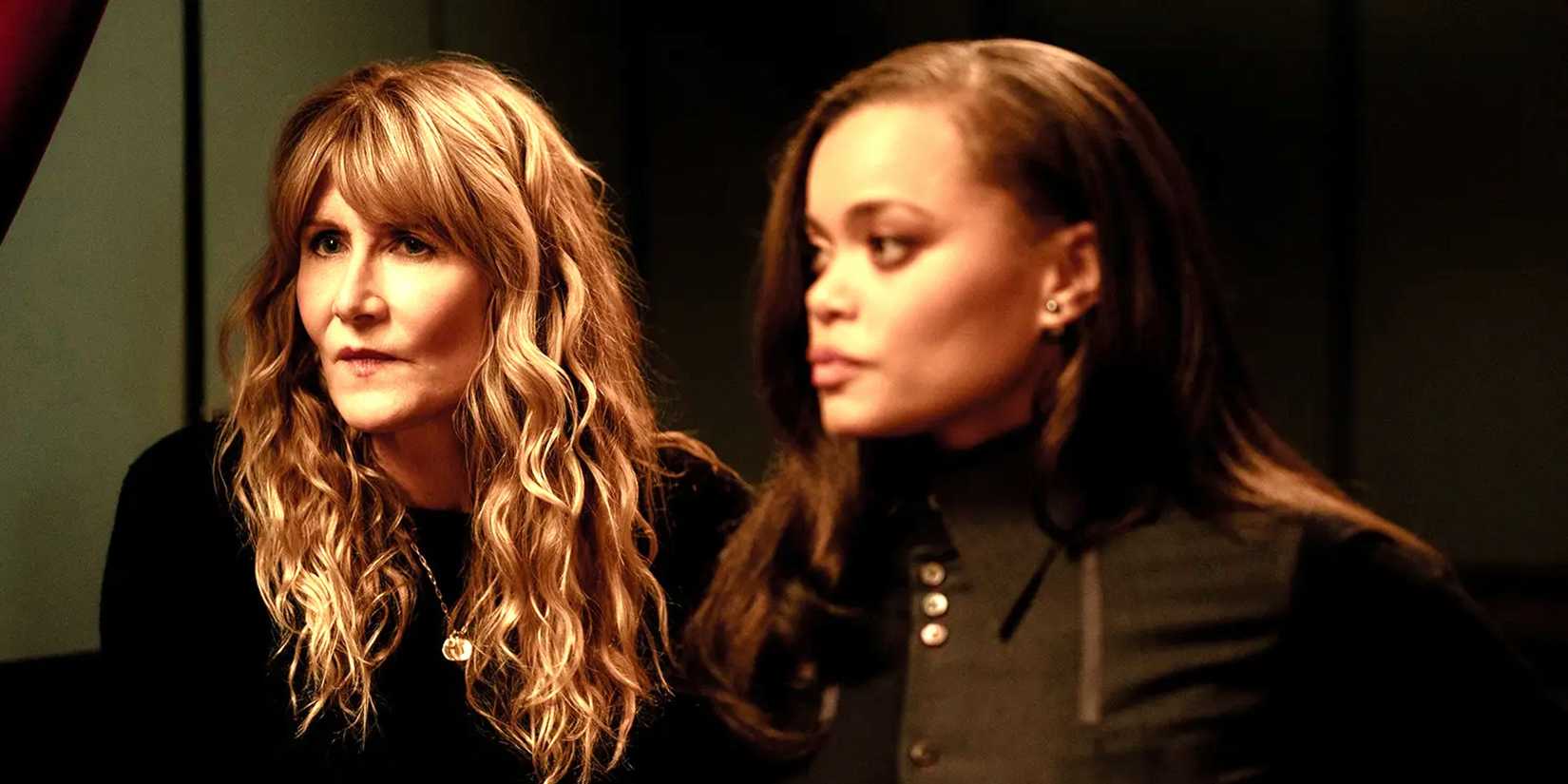 Laura Dern and Andra Day in Is This Thing On? 