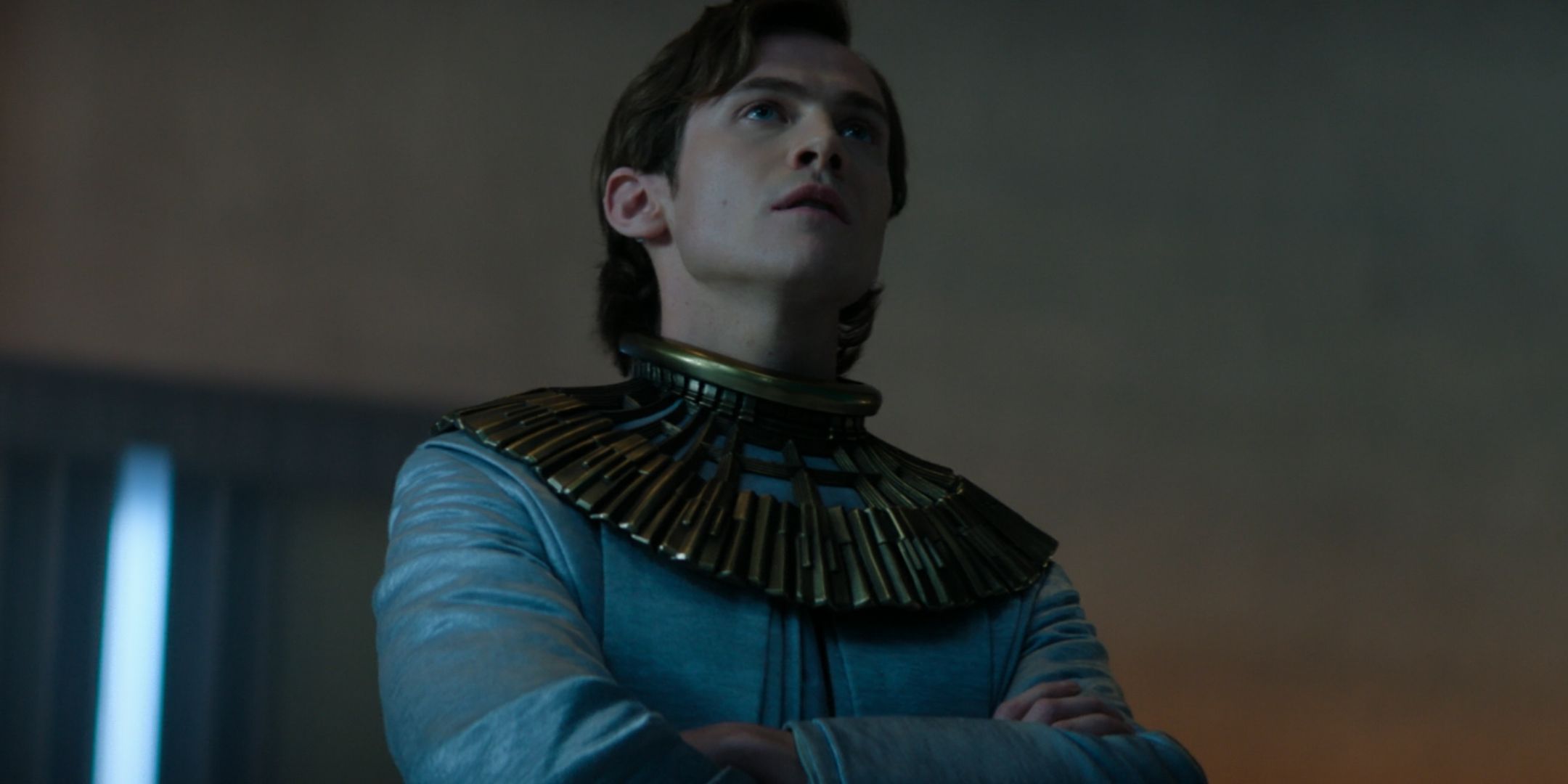 Cassian Bilton as Brother Dawn in Foundation