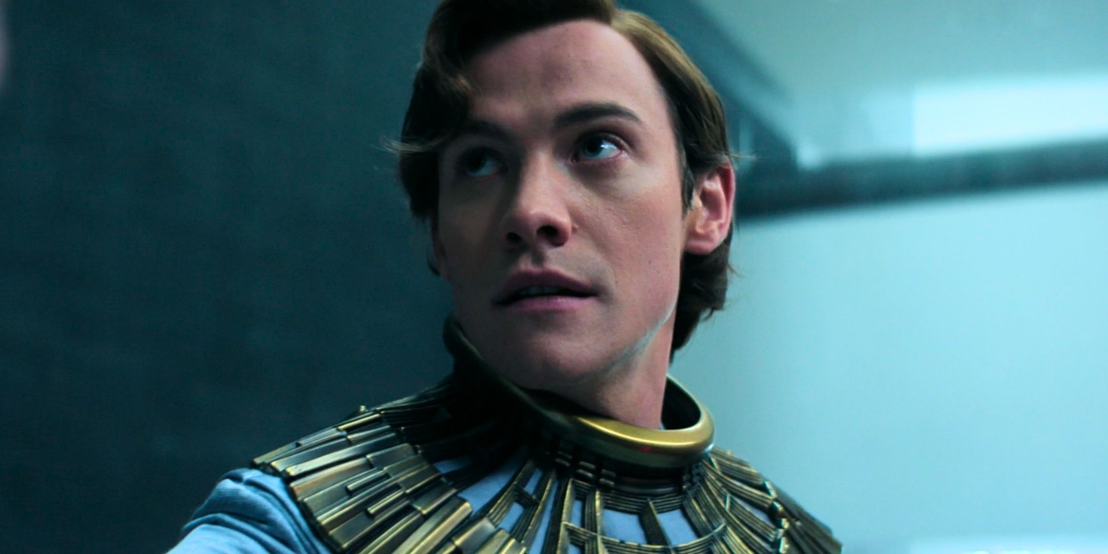Cassian Bilton as Brother Dawn in Foundation