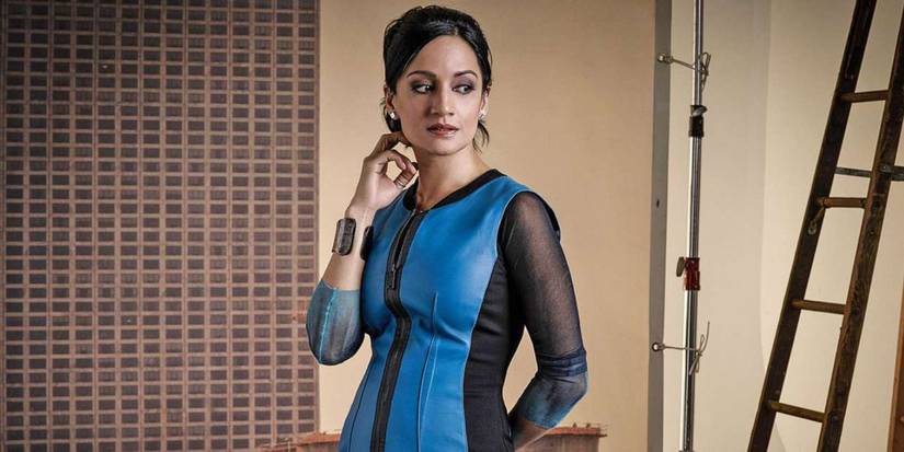 Archie Panjabi as Kalinda Sharma in a promo image for The Good Wife