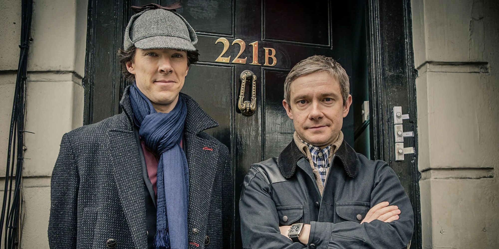 Benedict Cumberbatch come Sherlock Holmes