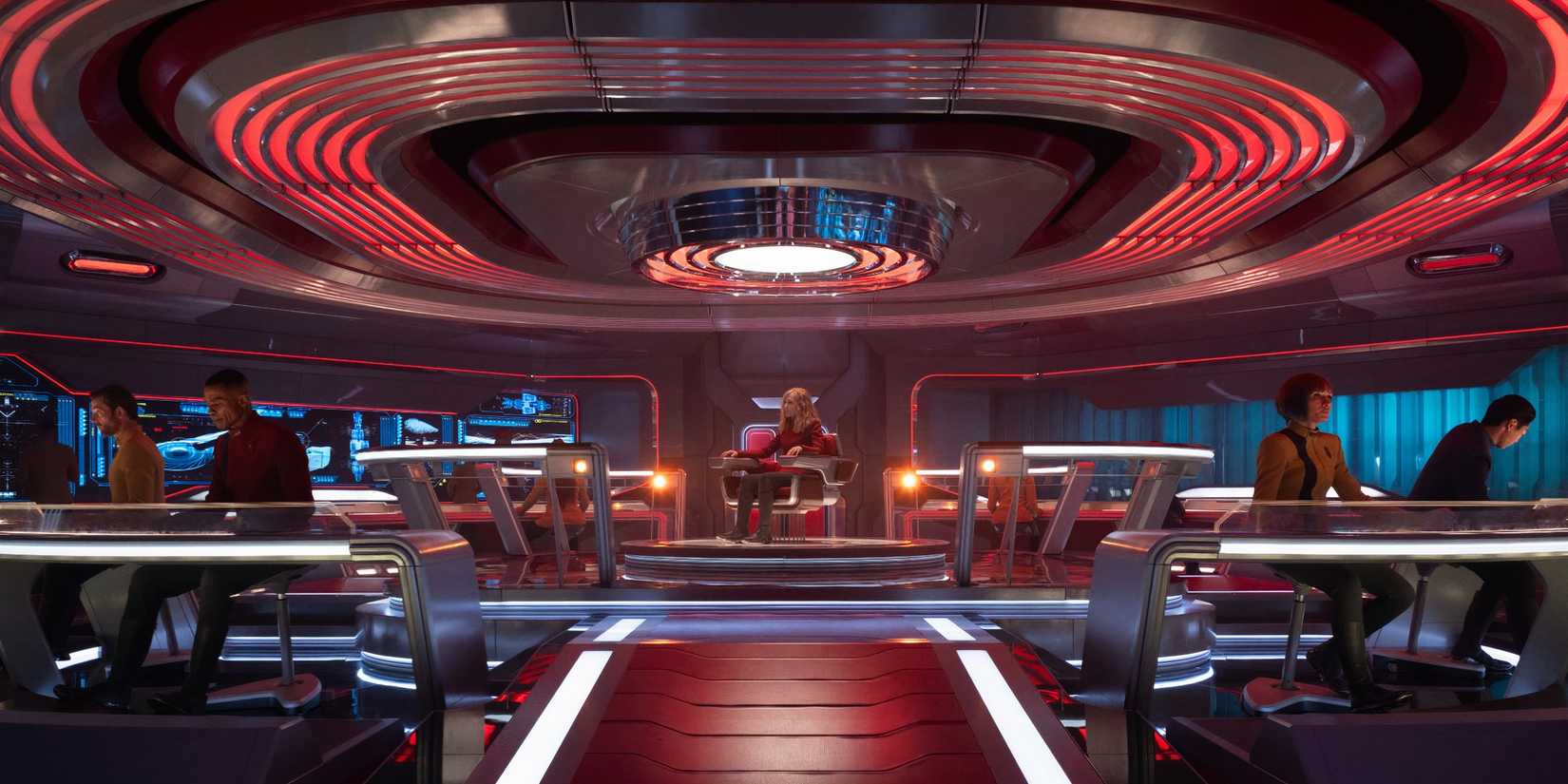USS Athena Bridge Starfleet Academy