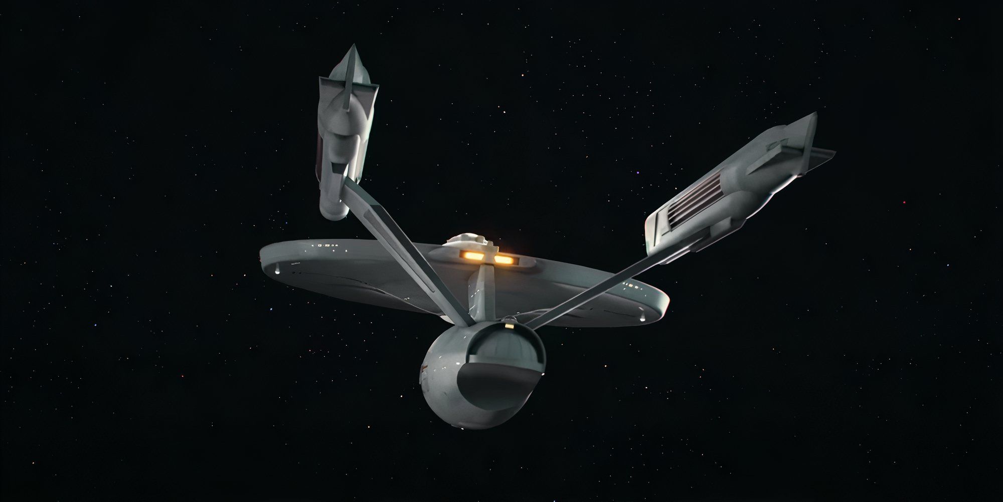 USS Enterprise Rear Nacelles