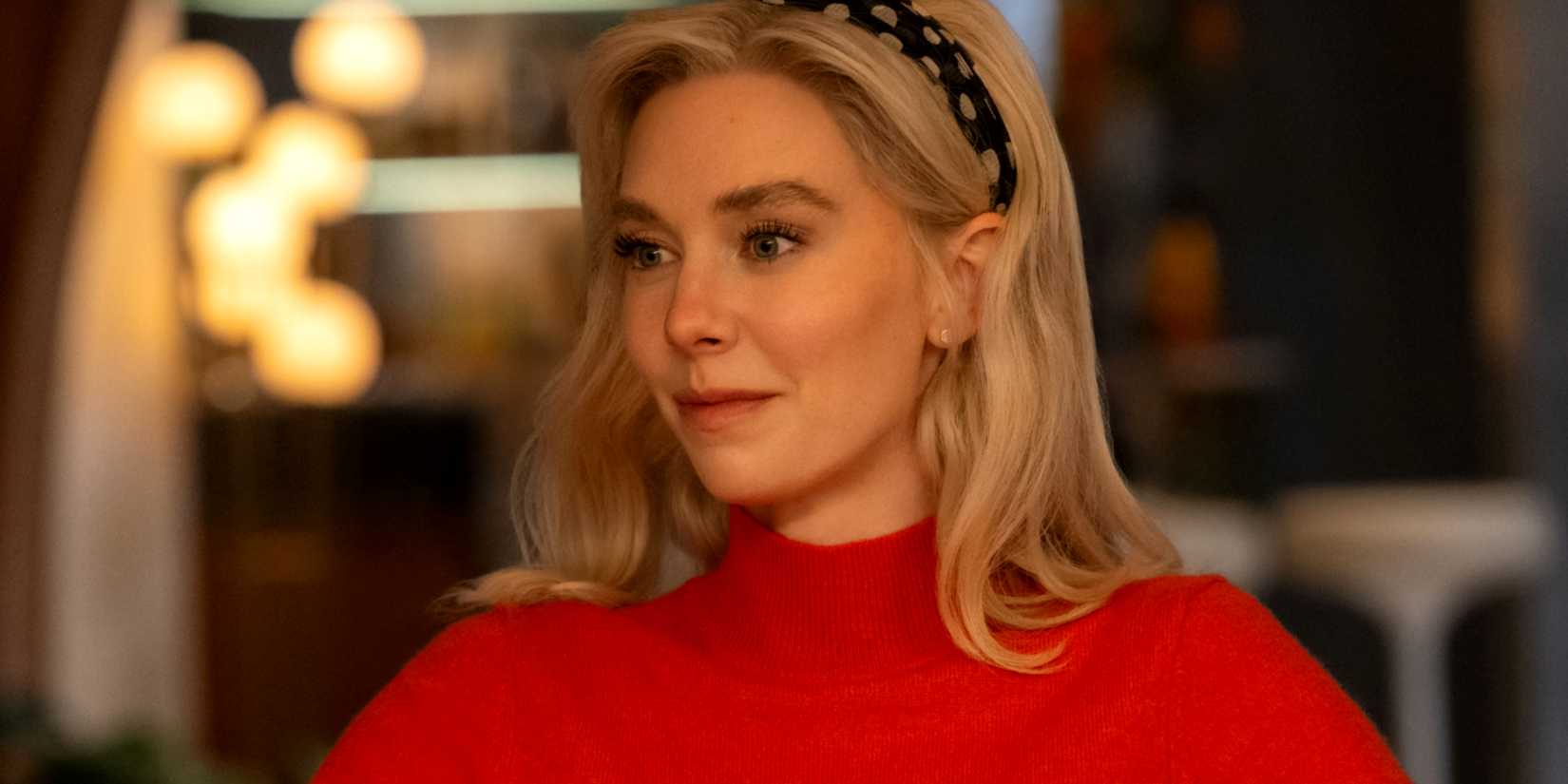 Vanessa Kirby's Sue Storm smiling in The Fantastic Four: First Steps