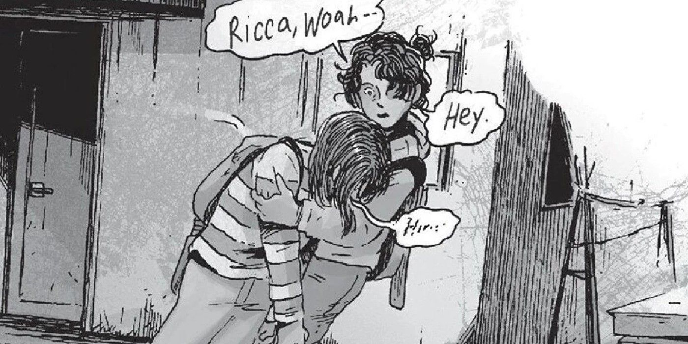 walking dead's ricca dies in clementine book three