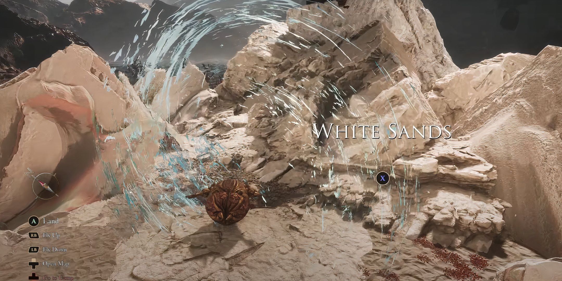 Ingresso a White Sands in Clair Obscur