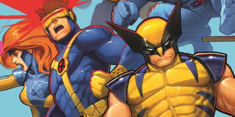 wolverine, cyclops and jean grey in x-men art