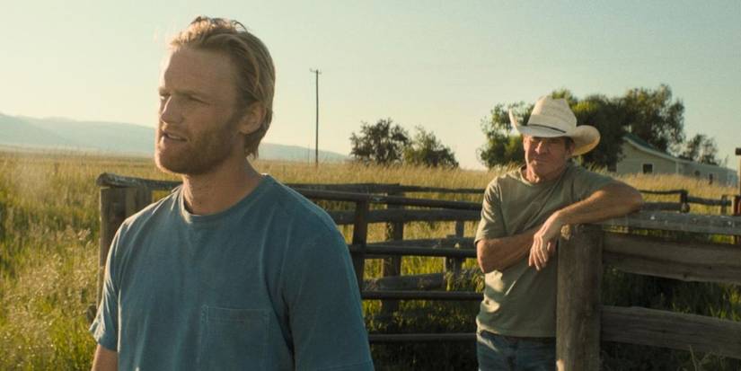 Wyatt Russell and Dennis Quaid in Broke