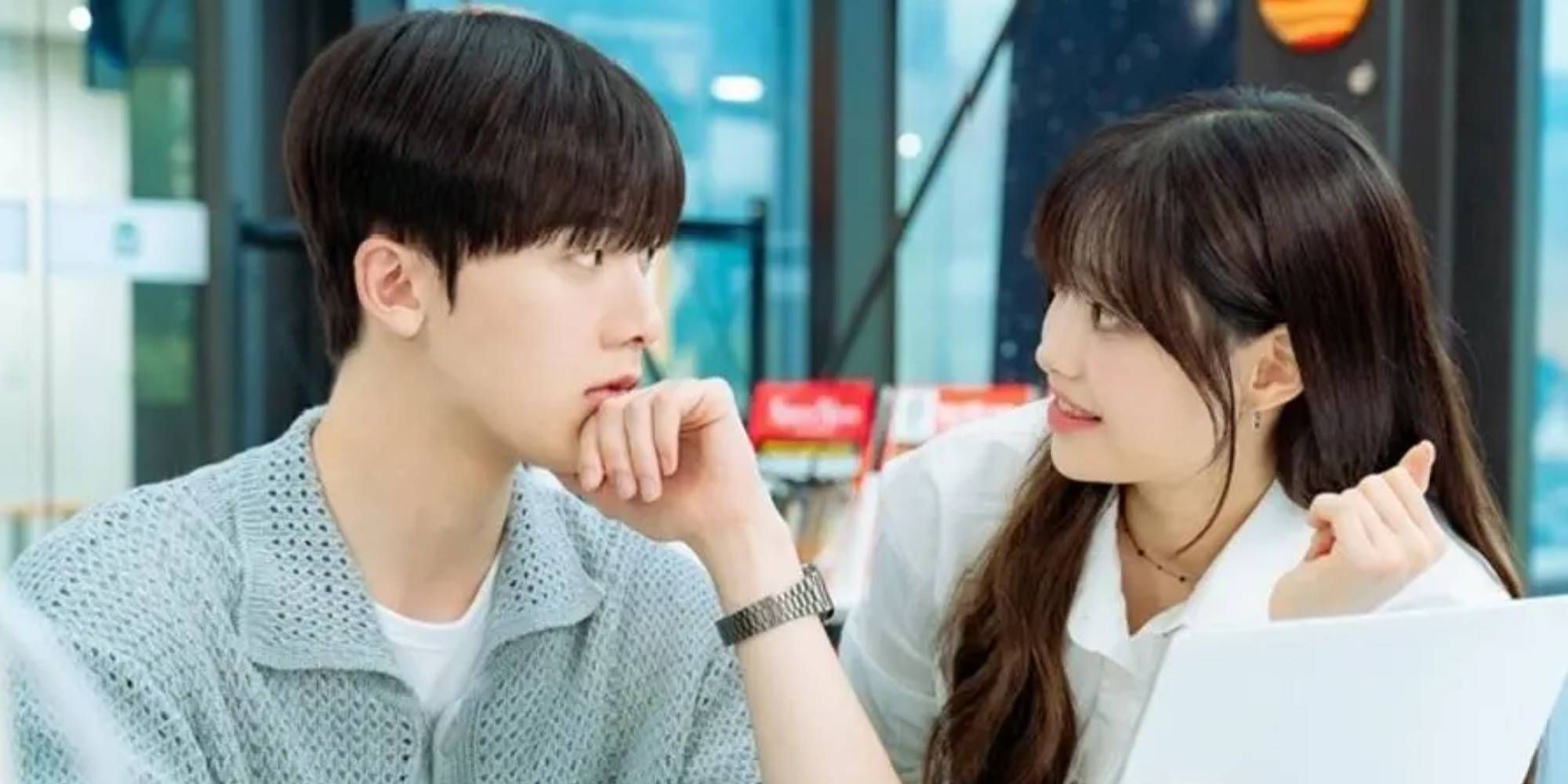 Yoon San Ha and Chuu in My Girlfriend is the Man