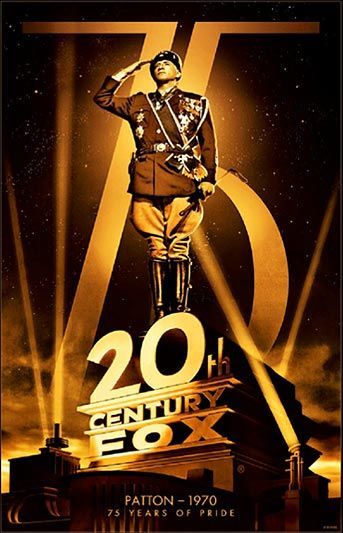 20th Century Fox 75th Anniversary Poster Patton