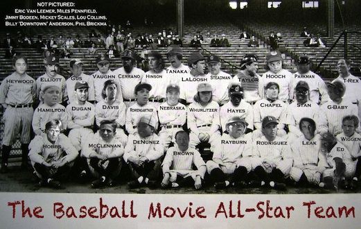 Major League Sports Comedy Movie Baseball Team Roster Juniors