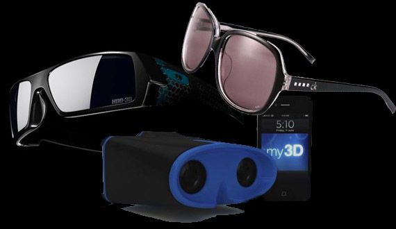 3D Sunglasses and iPod iPhone Technology
