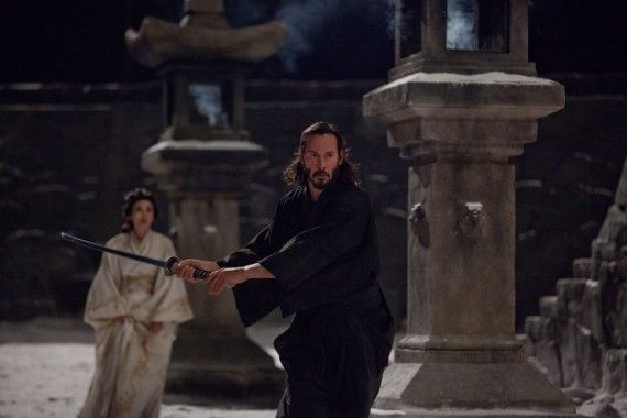 Keanu Reeves in Official 47 Ronin set photo