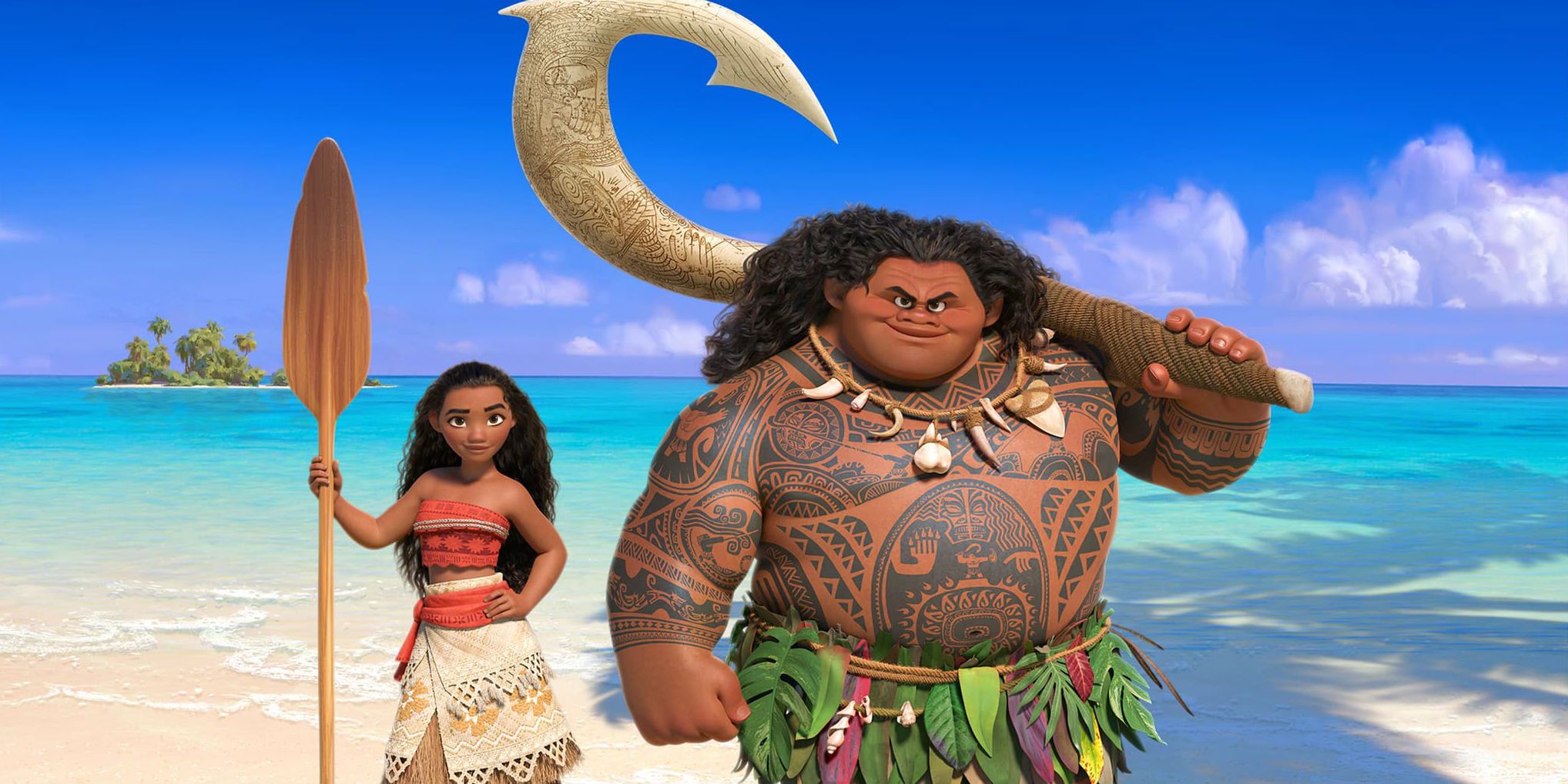 Moana and Maui