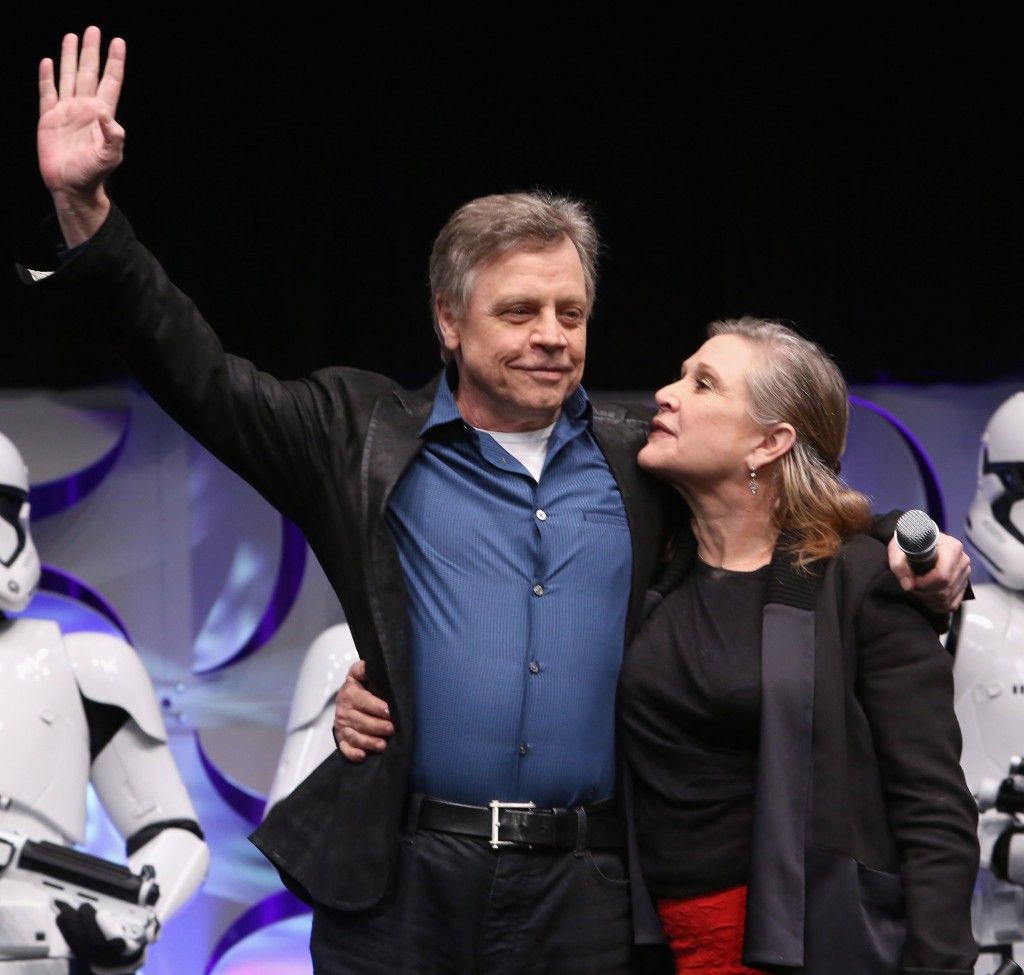 Star Wars Celebration 2015 - Mark Hamill and Carrie Fisher