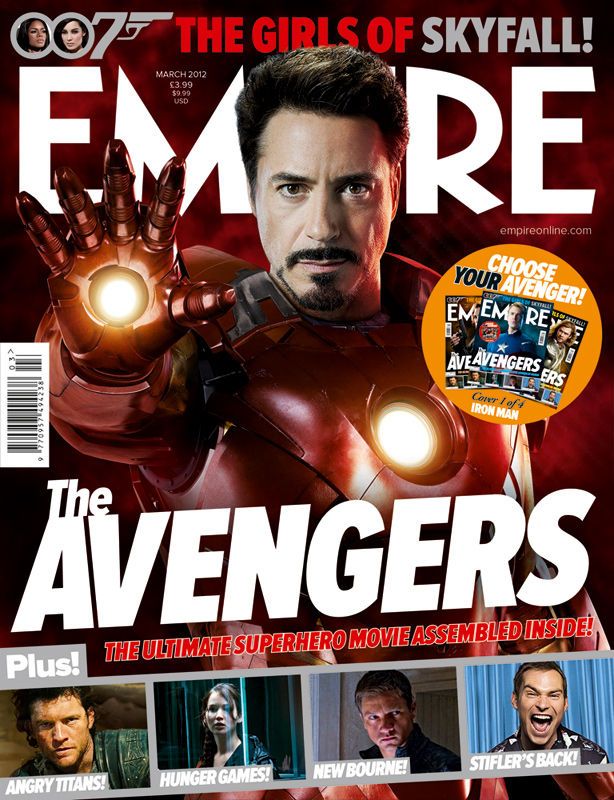 avengers magazine cover iron man