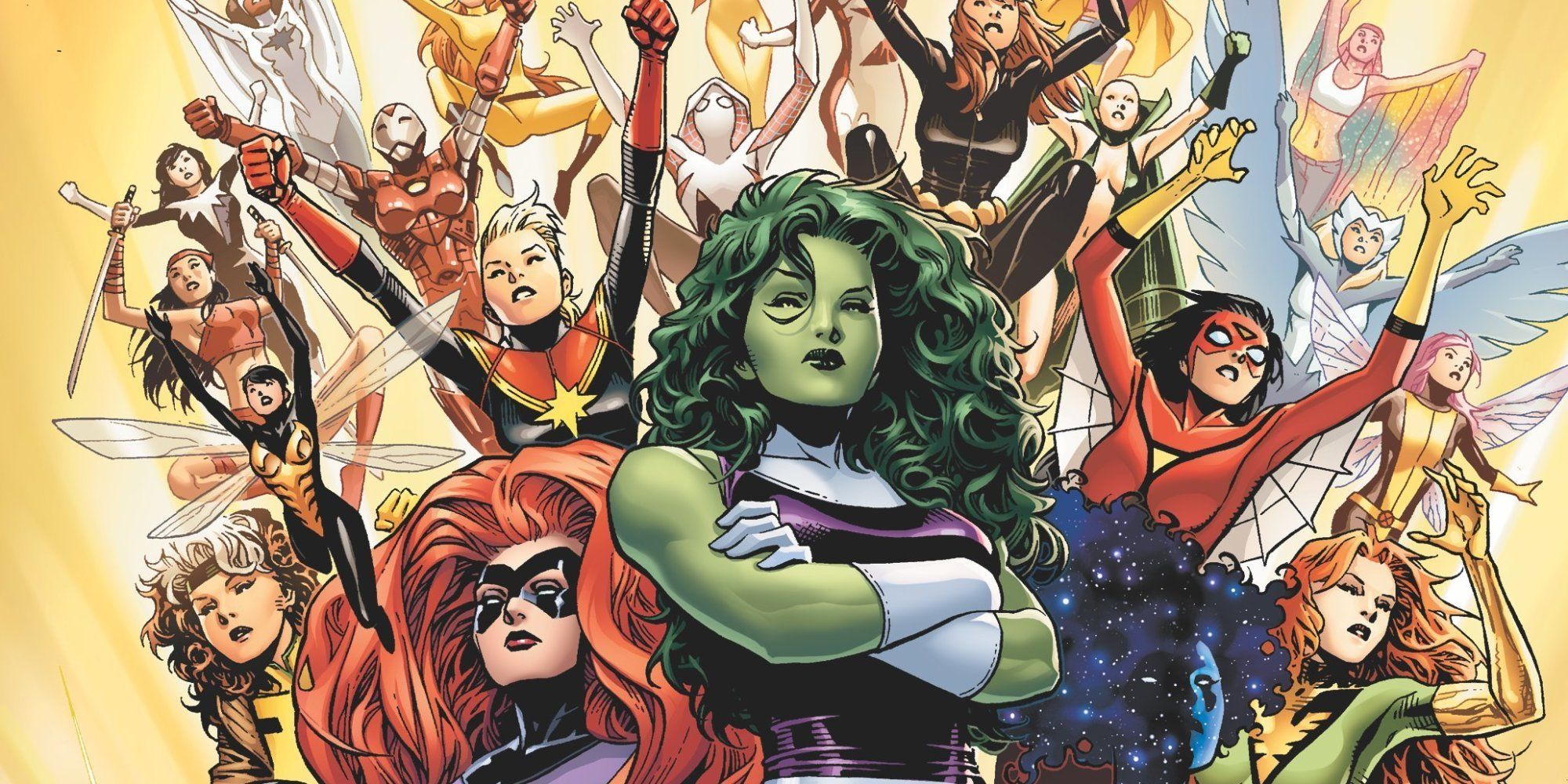 She-Hulk and the A-Force in Marvel Comics