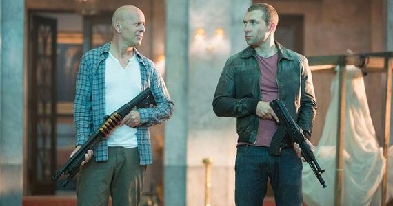 A Good Day to Die Hard (Review) (Die Hard 5) starring Bruce Willis and Jai Courtney