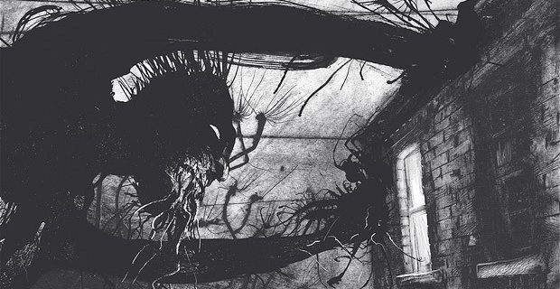 A Monster Calls Patrick Ness illustration