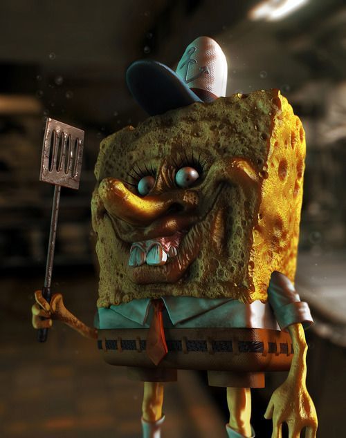 A Silent Hill Version Of SpongeBob SquarePants