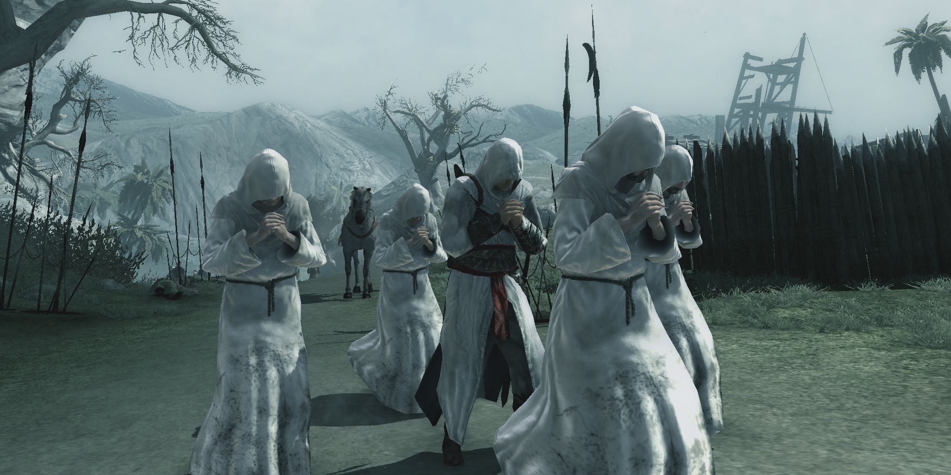 Assassin's Creed Blending Monks