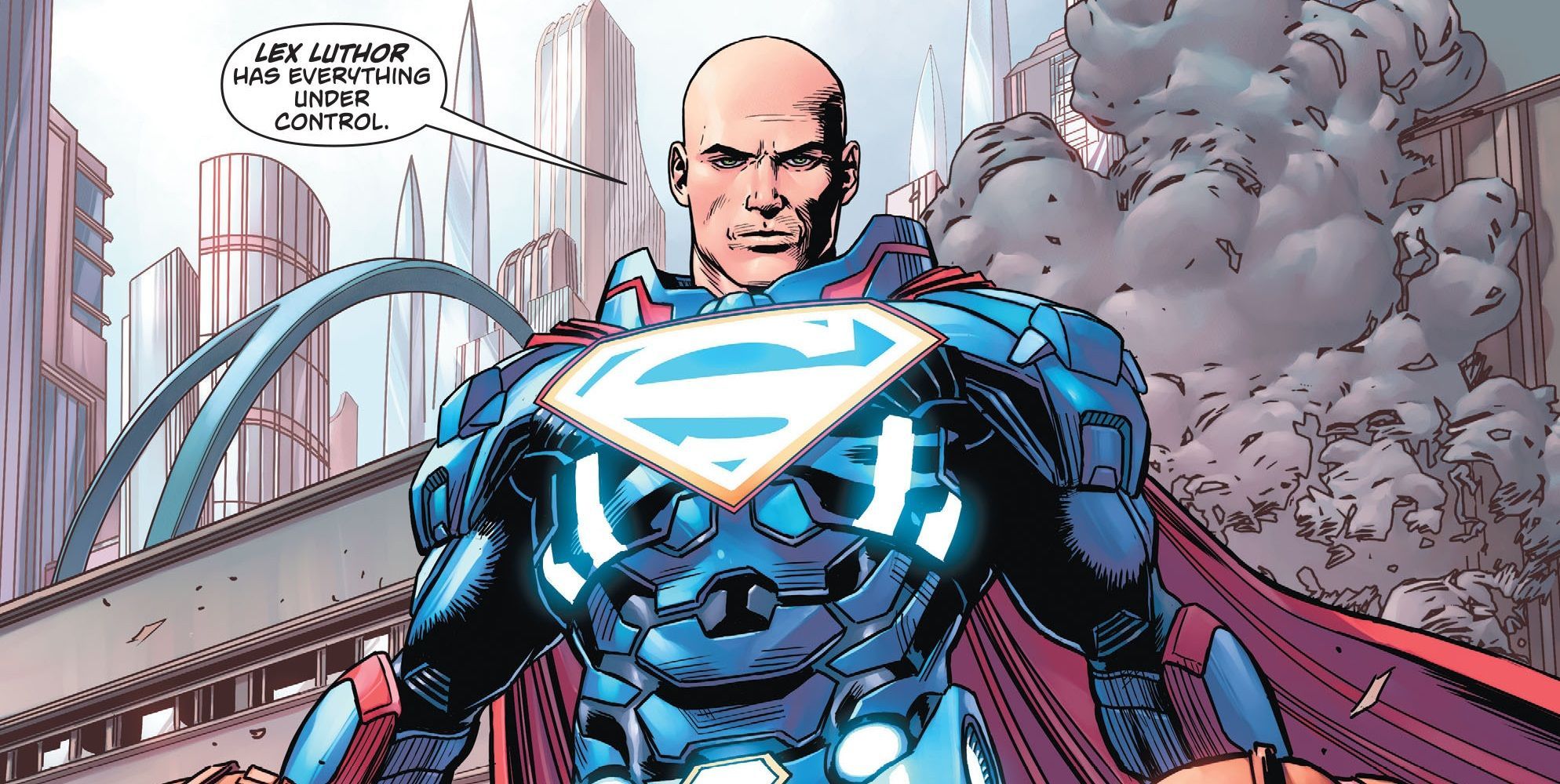 Action Comics Rebirth Lex Luthor Superman