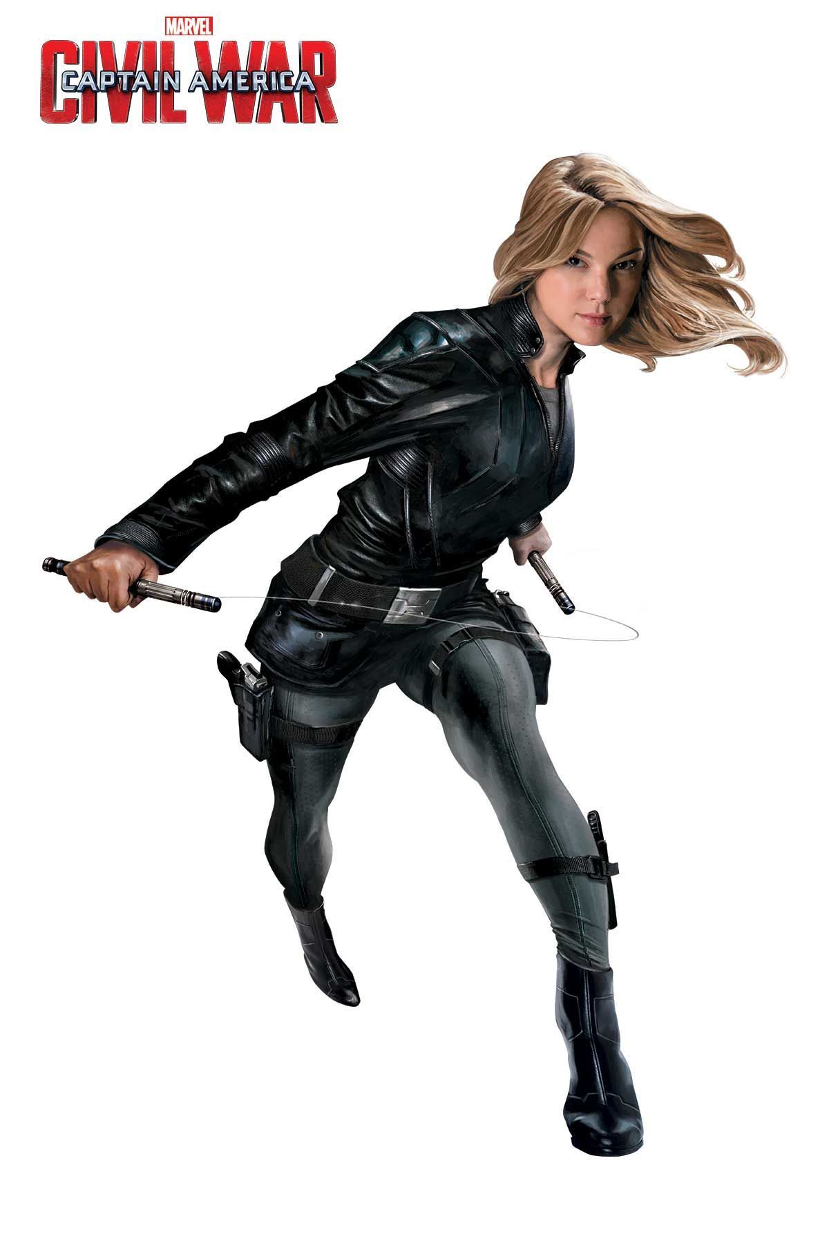 Agent 13 (Sharon Carter) Promo Art for Captain America Civil War