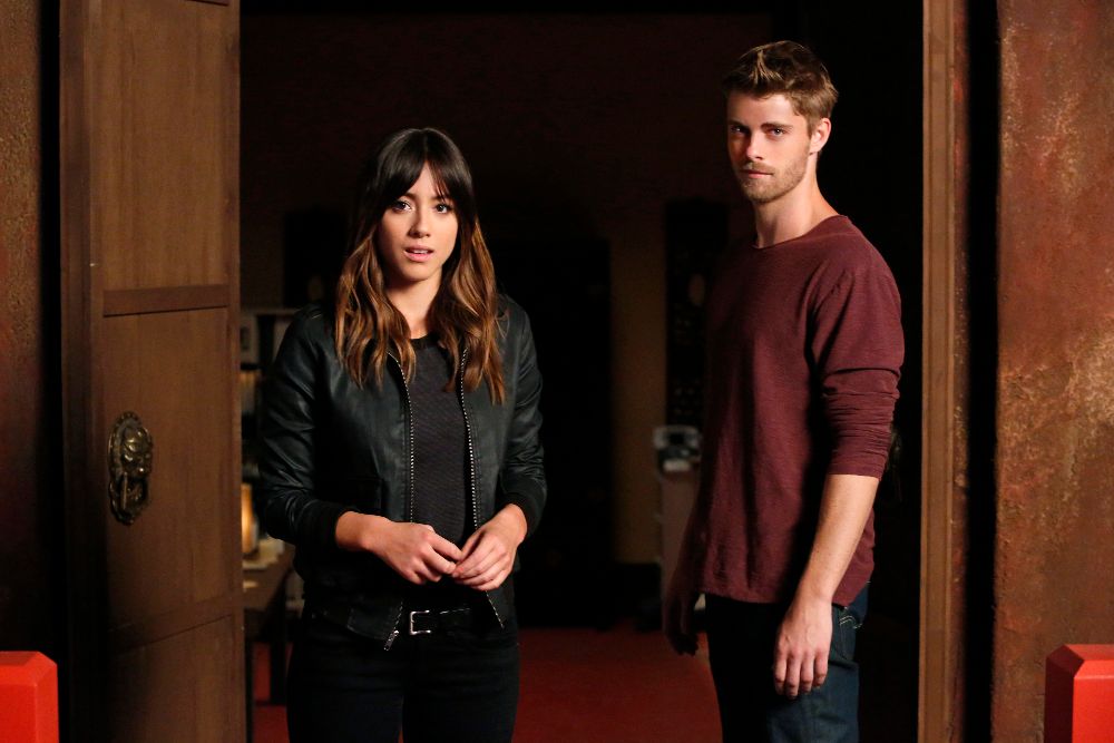 CHLOE BENNET, LUKE MITCHELL in Agents of SHIELD - Afterlife
