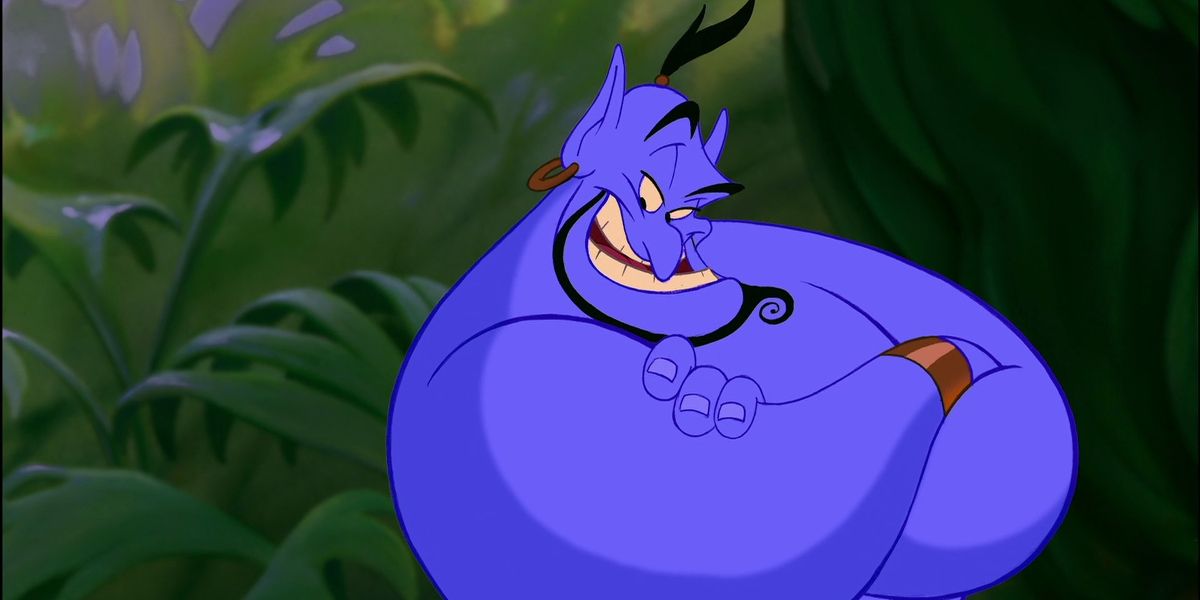 Robin Williams as Genie in Aladdin