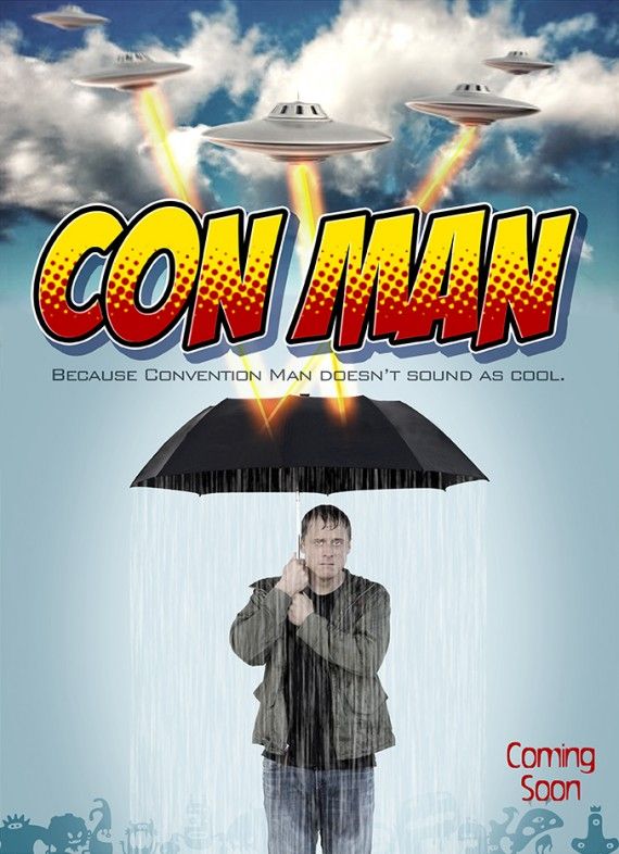 Alan Tudyk Web Series Con Man Poster
