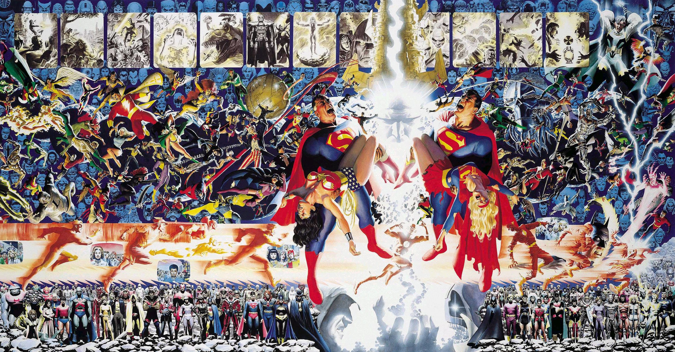 Alex Ross Crisis on Infinite Earths DC Comics