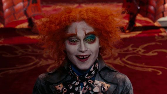 Alice in Wonderland Johnny Depp as The Mad Hatter