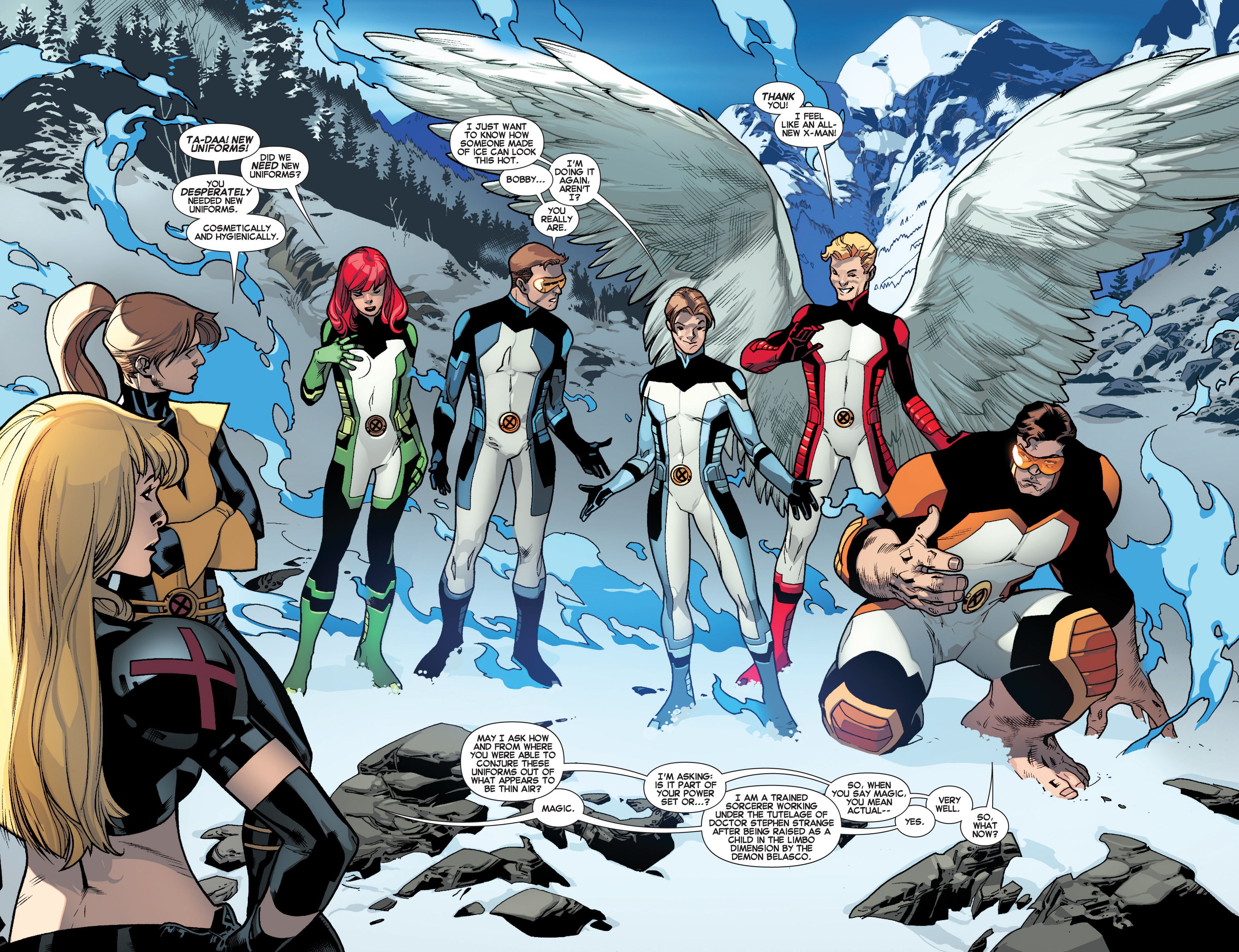 All New X-Men #18 Marvel Comics - New Team Costumes