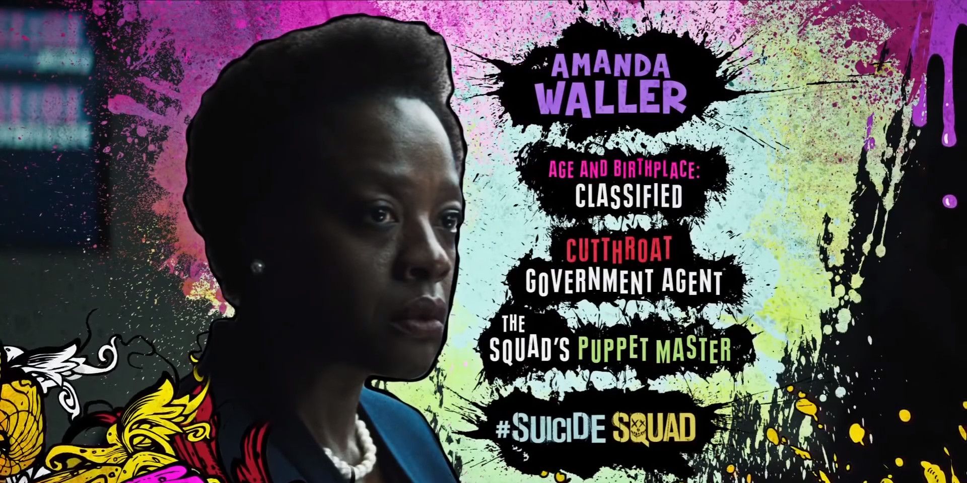Amanda Waller Suicide Squad Character Card