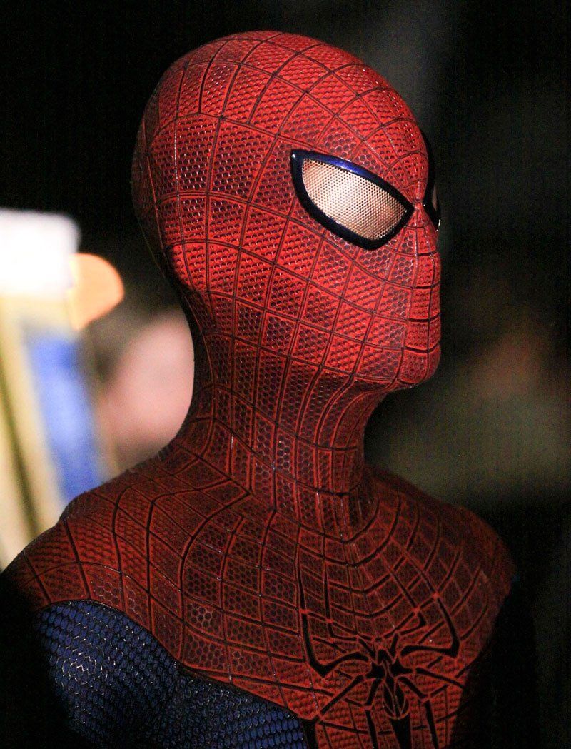Amazing Spider-Man Costume Close-Up