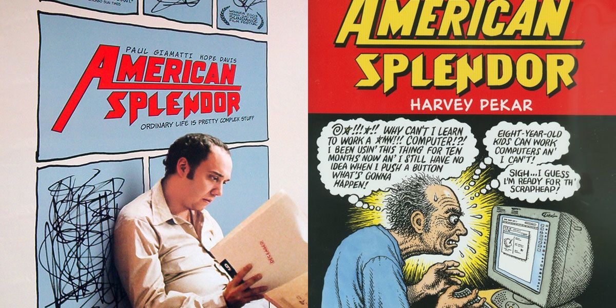 American Splendor Movie Poster and Comic Cover