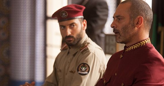 Amir Boutros and Ashraf Barhom in Tyrant Season 1 Episode 9
