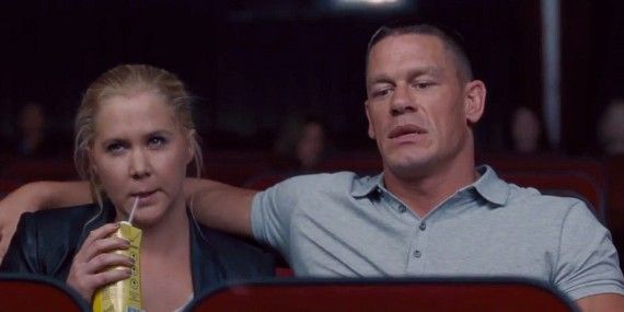 Amy Schumer and John Cena in 'Trainwreck'