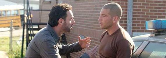 Andrew Lincoln and Jon Bernthal The Walking Dead AMC