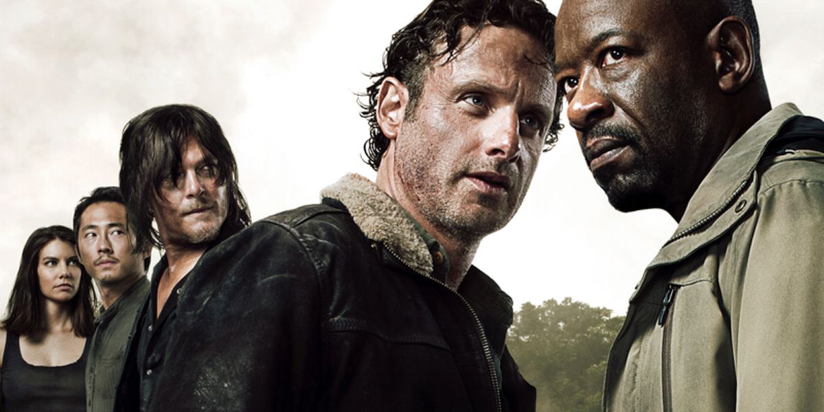 Andrew Lincoln and Lennie James The Walking Dead Season 6